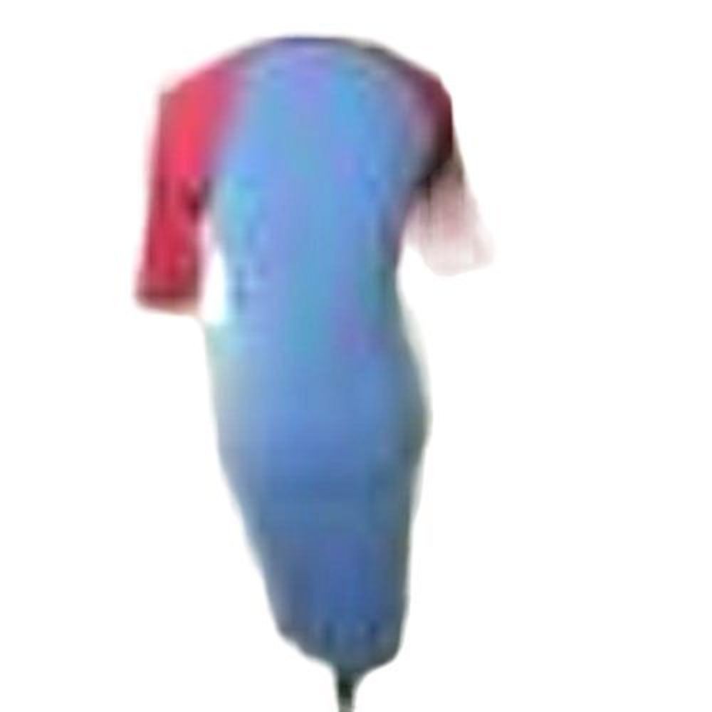 Lula Roe Shirt Dress Julia Grey Red Size XS - Picture 5 of 6